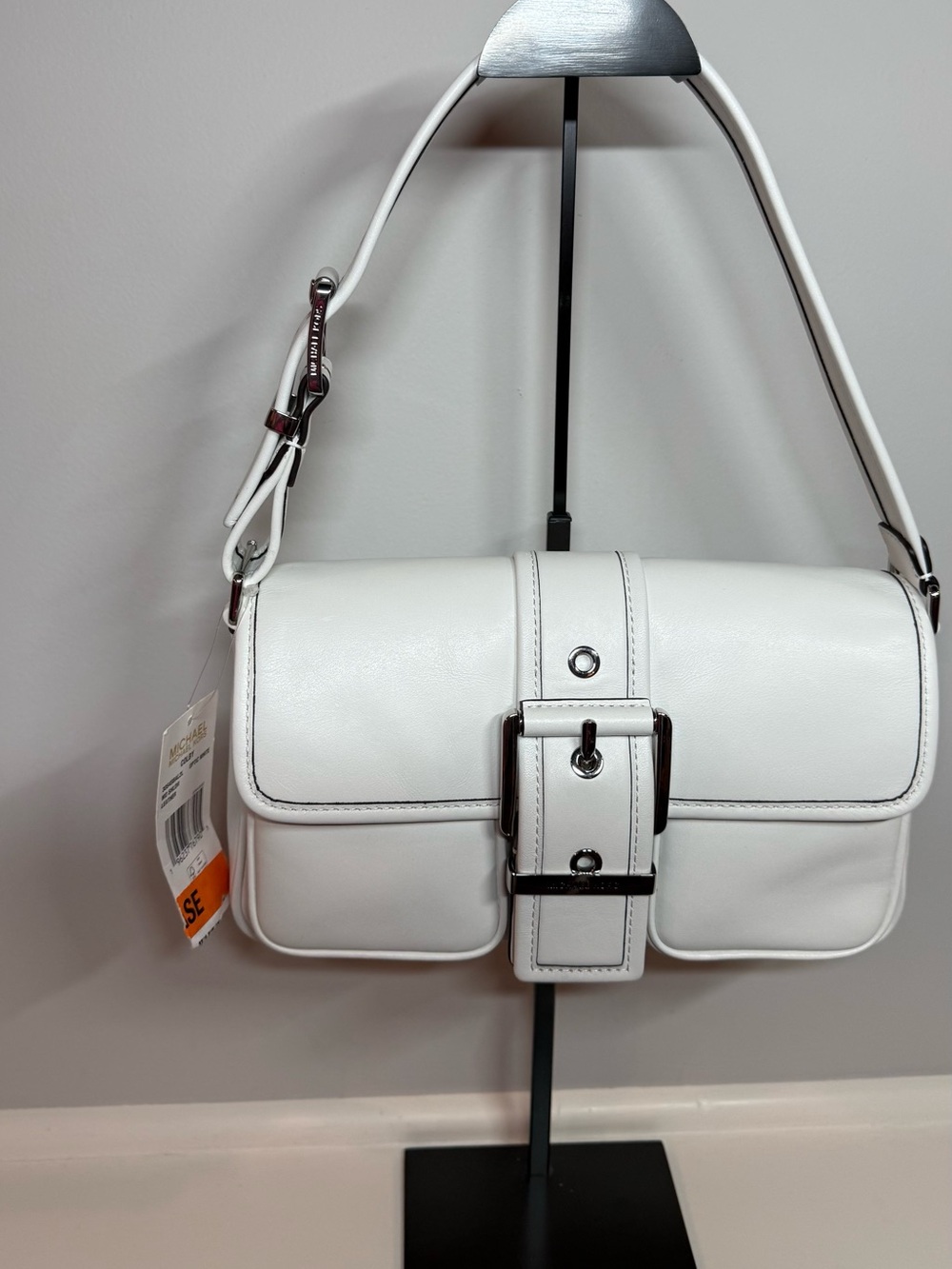 Michael Kors white medium Colby